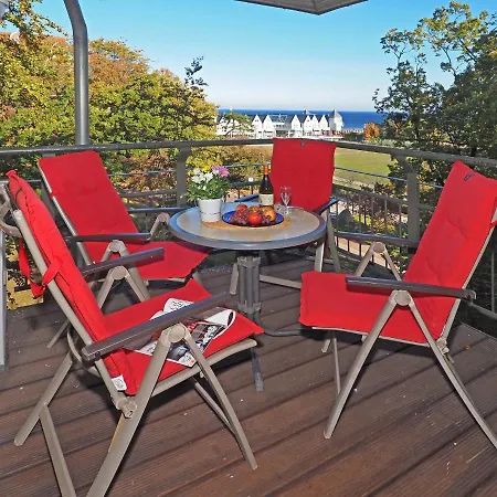 Kaiservillen Heringsdorf - Ferienwohnung Mit 1 Schlafzimmer Und Balkon D232 Esterno foto
